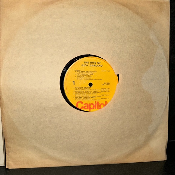 JUDY GARLAND The Hits Of Judy Garland Vintage Album - Picture 4 of 8